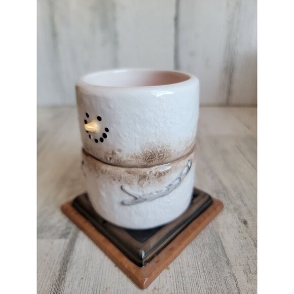 Scf original s'more snowman candle Xmas home decor xmas - Picture 2 of 7